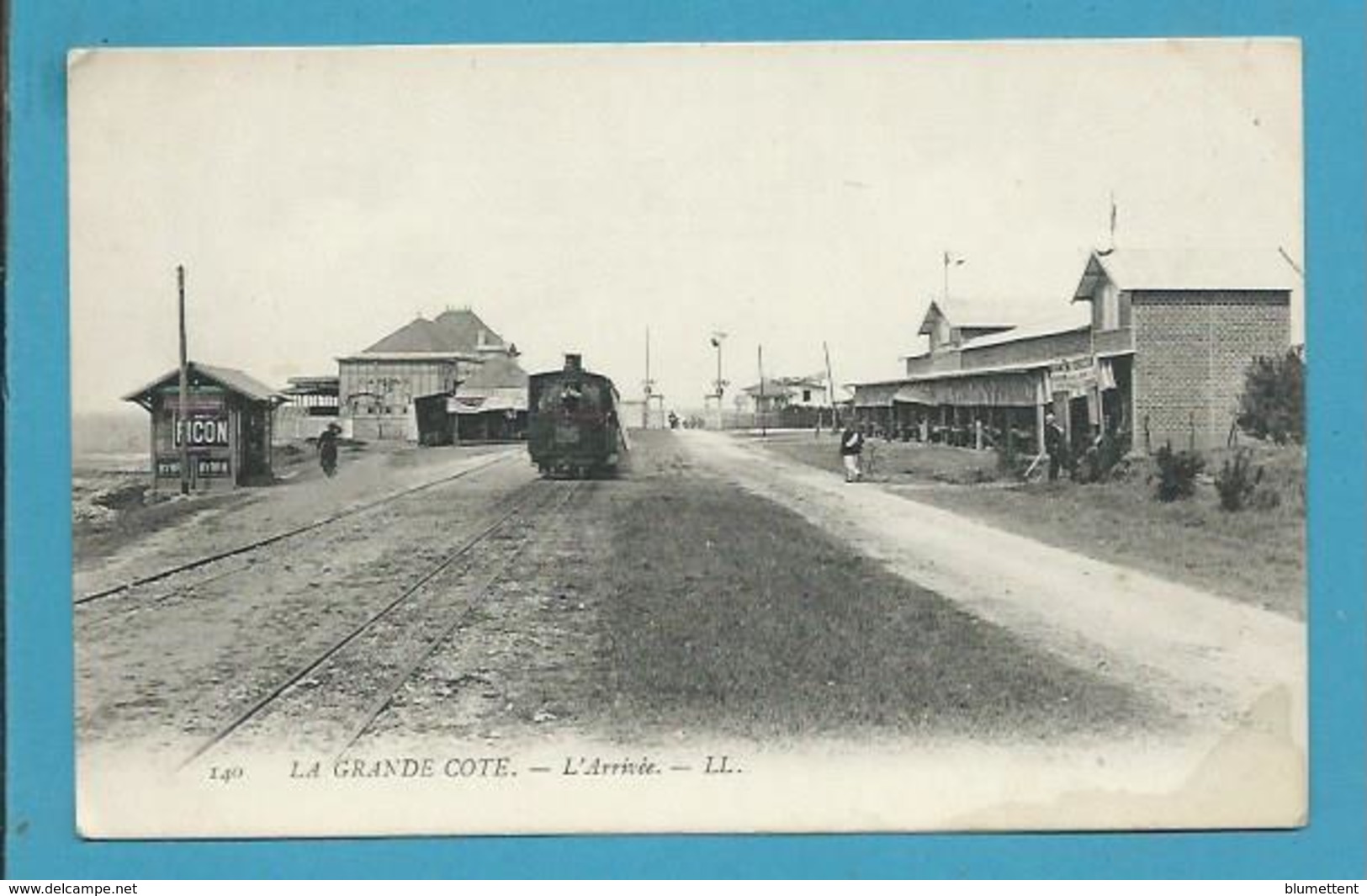 CPA 140 - Chemin De Fer Arrivée Du Train En Gare LA GRANDE COTE 17 - Sonstige & Ohne Zuordnung