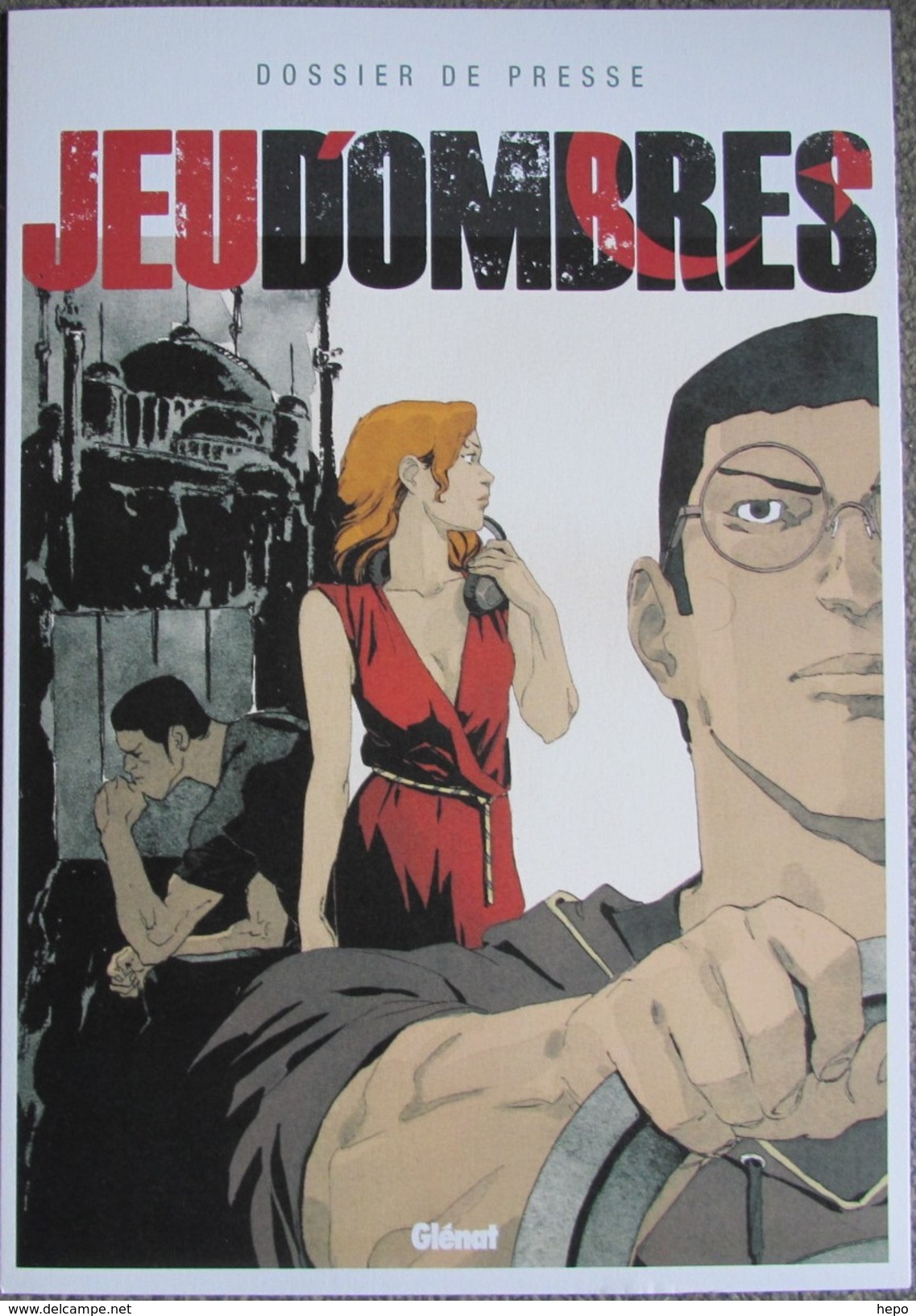 Dedola Merwan - Jeu D'ombres - Dossier Presse Tome 1 - Press Books