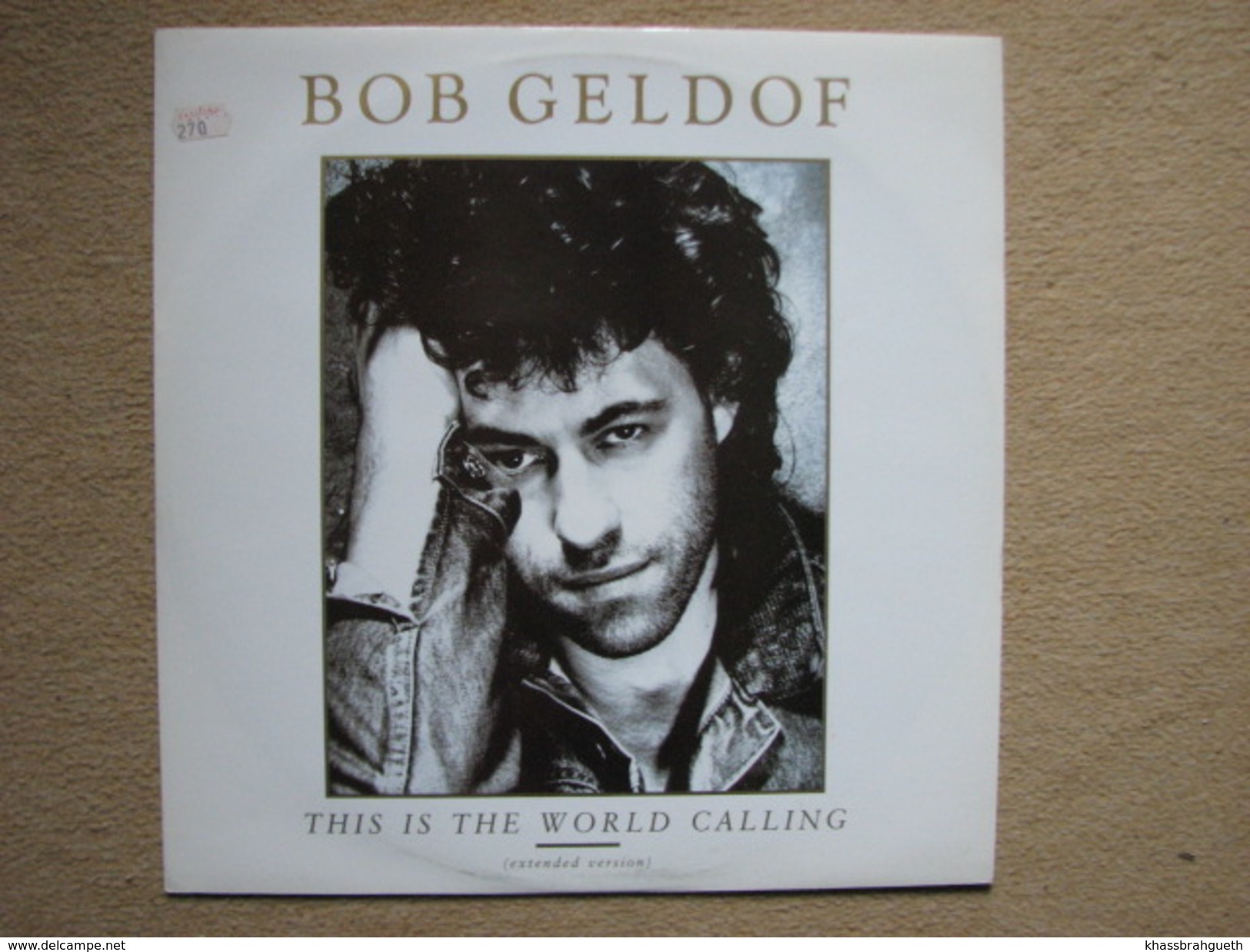 BOB GELDOF - THIS IS THE WORLD CALLING - MAXI (PHONOGRAM 1986) - 45 Rpm - Maxi-Singles