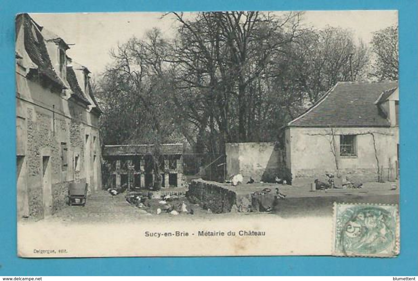 CPA - La Ferme Métairie Du Château SUCY-EN-BRIE 94 - Sucy En Brie