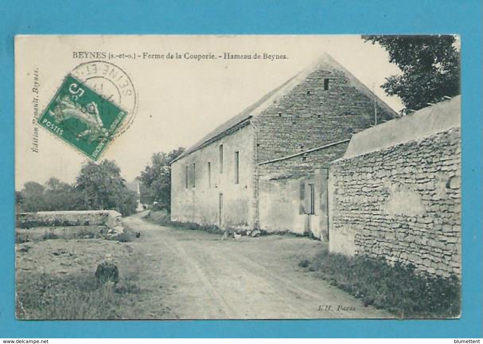 CPA - La Ferme De La Couperie Hameau De BEYNES 78 - Beynes