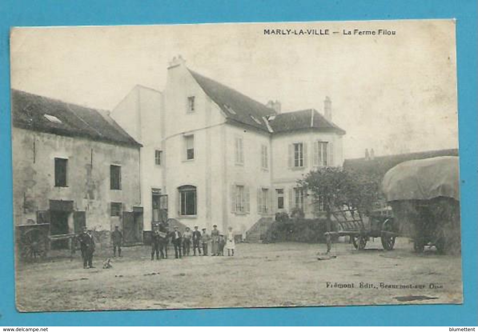 CPA - La Ferme Filou MARLY-LA-VILLE 95 - Marly La Ville