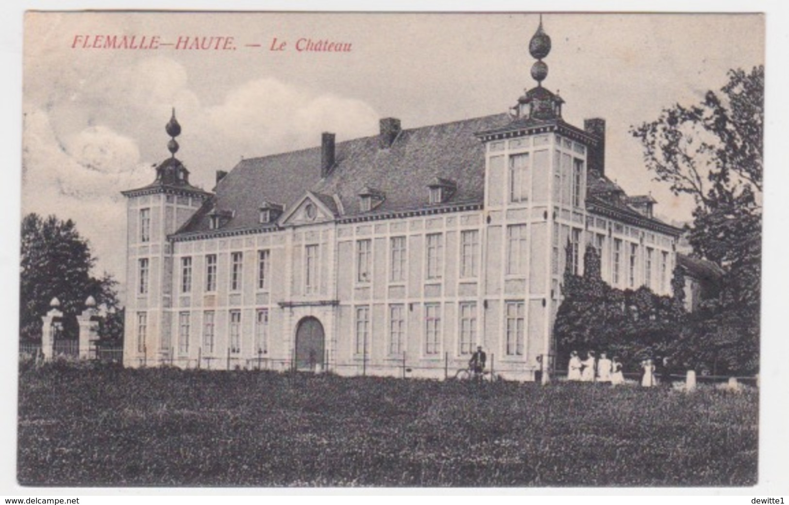 Flémalle-Haute      Le Château.  1909 - Flémalle