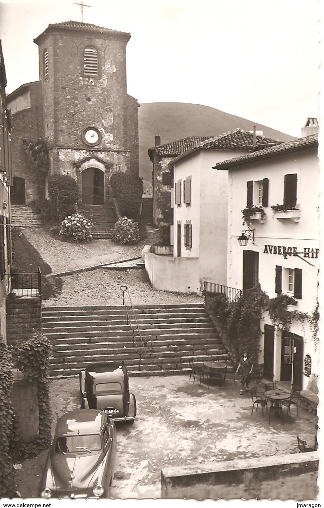 BIRIATOU - L'Auberge Hiribarren - Abeilles 2- Non Circulée - Tbe - Vieilles Voitures - Biriatou