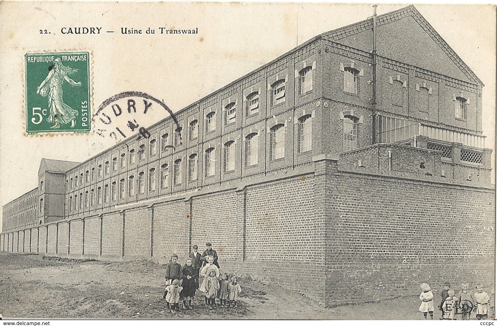 CPA Caudry Usine Du Transwaal - Caudry