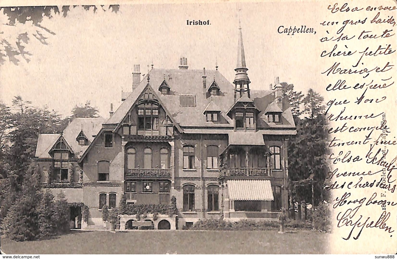 Kapelle Cappellen - Irishof (F. Hoelen, 1903) - Kapellen