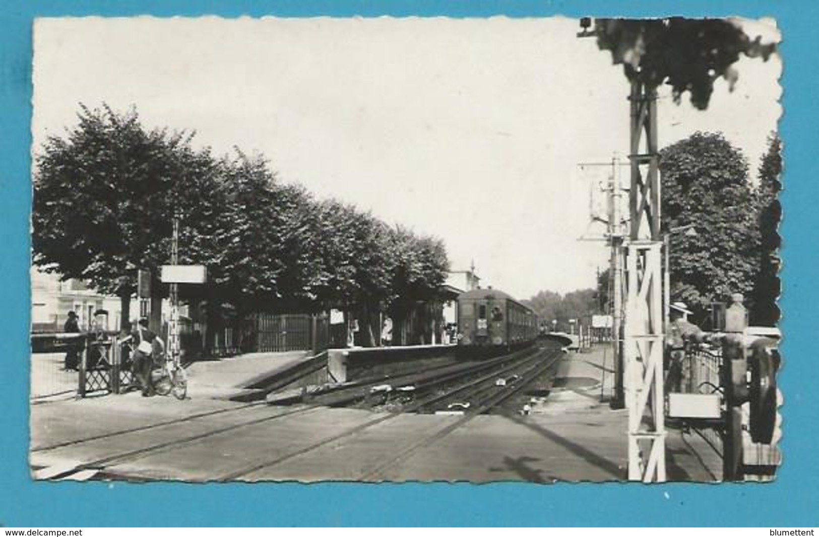 CPSM Chemin De Fer Train La Gare De CHATOU 78 - Chatou