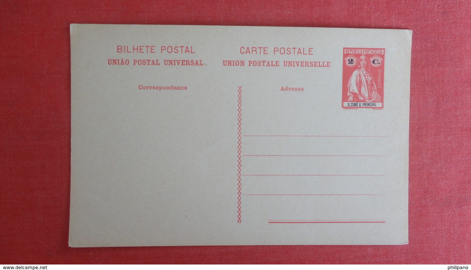 Portugal Postal Stationary Card    -ref-2600 - Autres & Non Classés