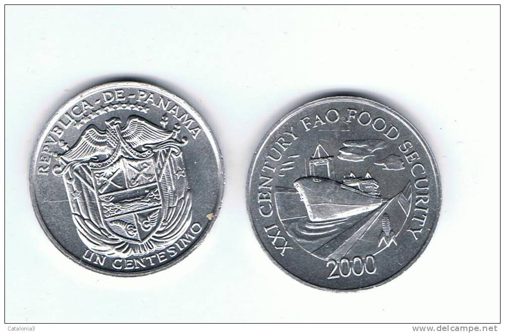 PANAMA  1 Centesimo 2000 SC  FAO - Sonstige & Ohne Zuordnung