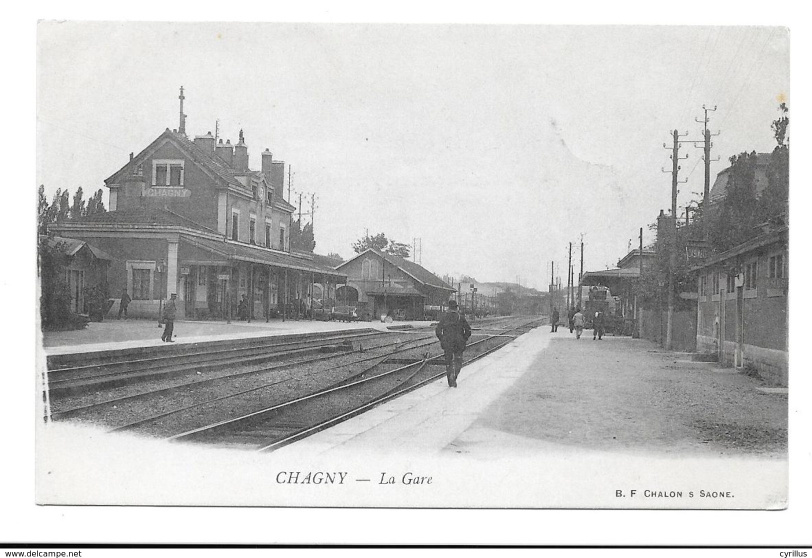 (71) CHAGNY - LA GARE - Chagny