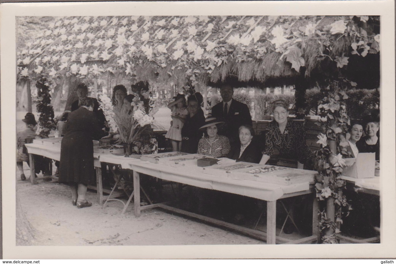 33-BORDEAUX-Kermesse Du Parc Bordelais 6 Juillet 1947  Animé  (photo 11,5x17,5) - Bordeaux