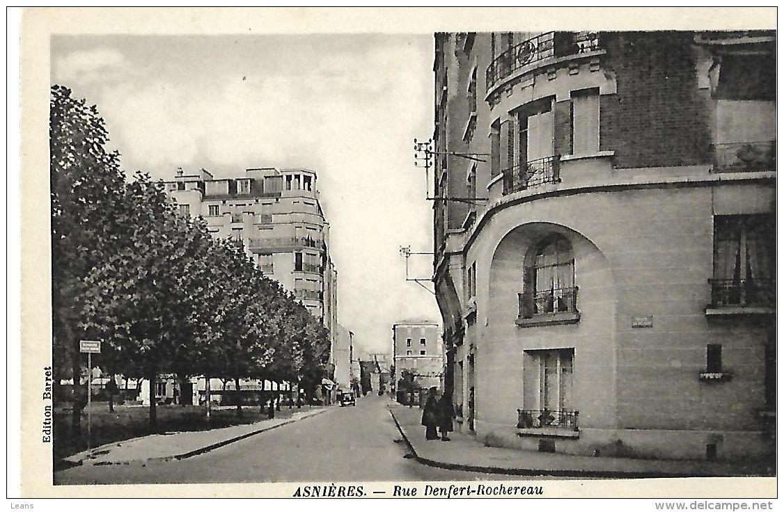 ASNIERES - Rue Denfert Rochereau - Asnieres Sur Seine