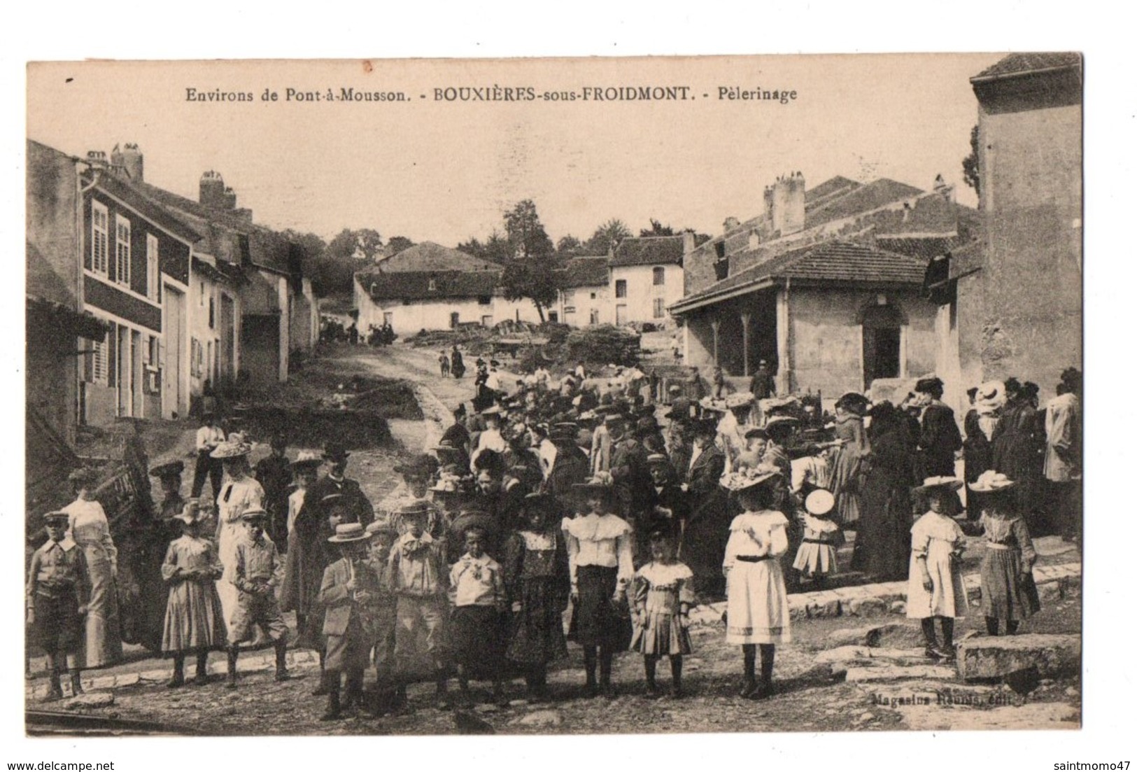 54 - Environs De Pont-à-Mousson . Bouxières-sous-Froidmont . Pèlerinage - Réf. N°3093 - - Pont A Mousson