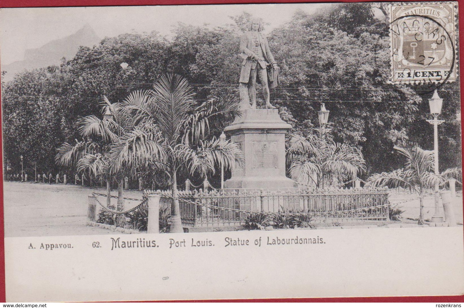 ILE MAURICE( Mauritius ) : PORT LOUIS : Statue Of Labourdonnais - Maurice