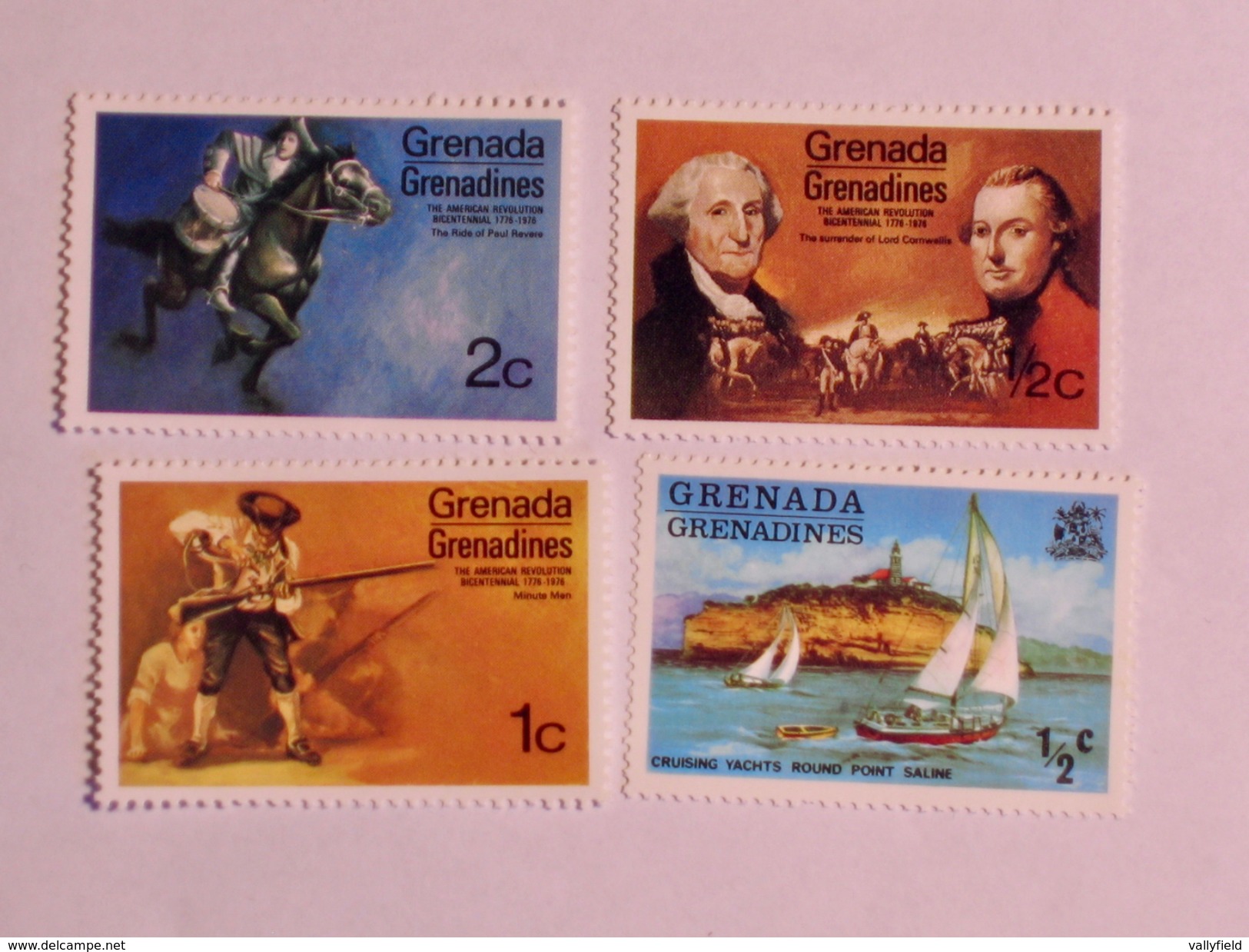 GRENADE/GRENADINES  1975-76  LOT# 4 - Grenada (1974-...)