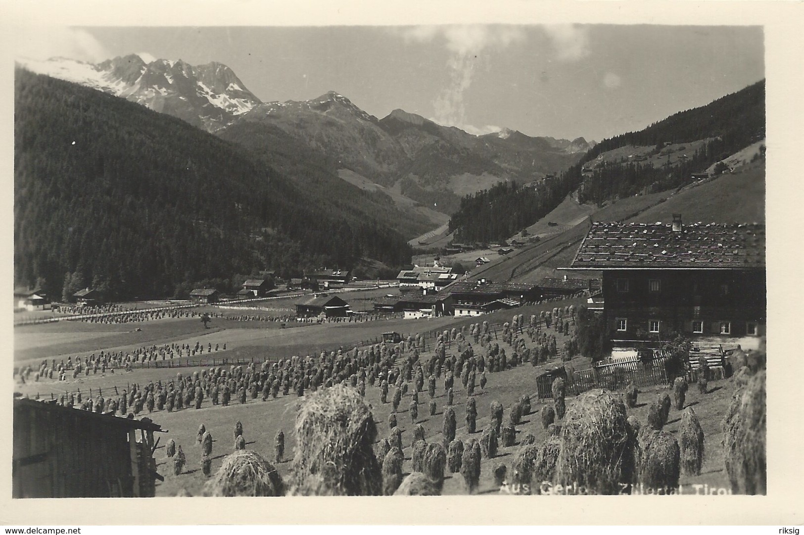 Alpine Sommerfrische Gerlos. Zillertal (Tirol)   Austria.  S-3518 - Gerlos