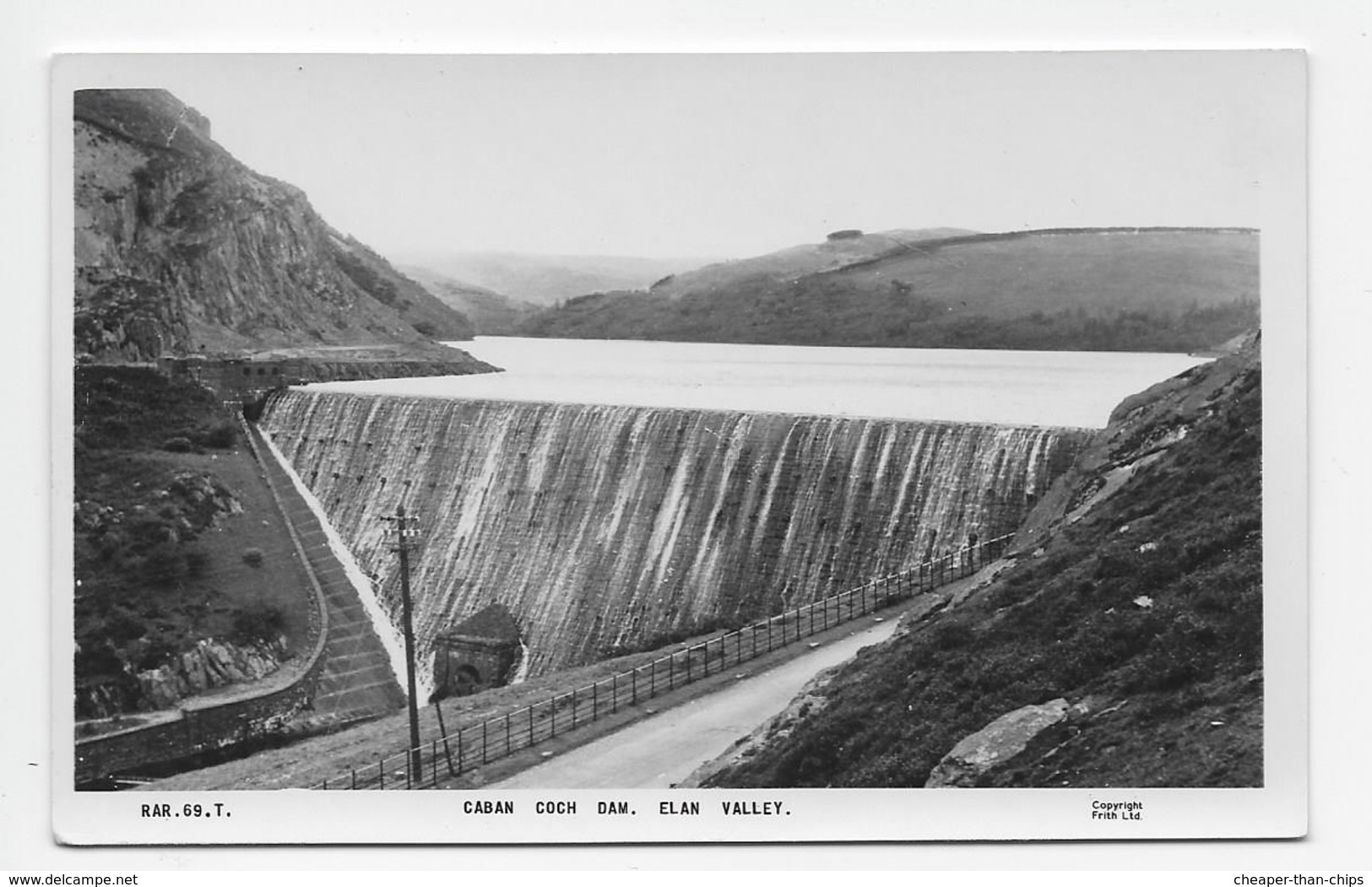 Caban Goch Dam, Elan Valley.  - Frith RAR.69,T. - Radnorshire