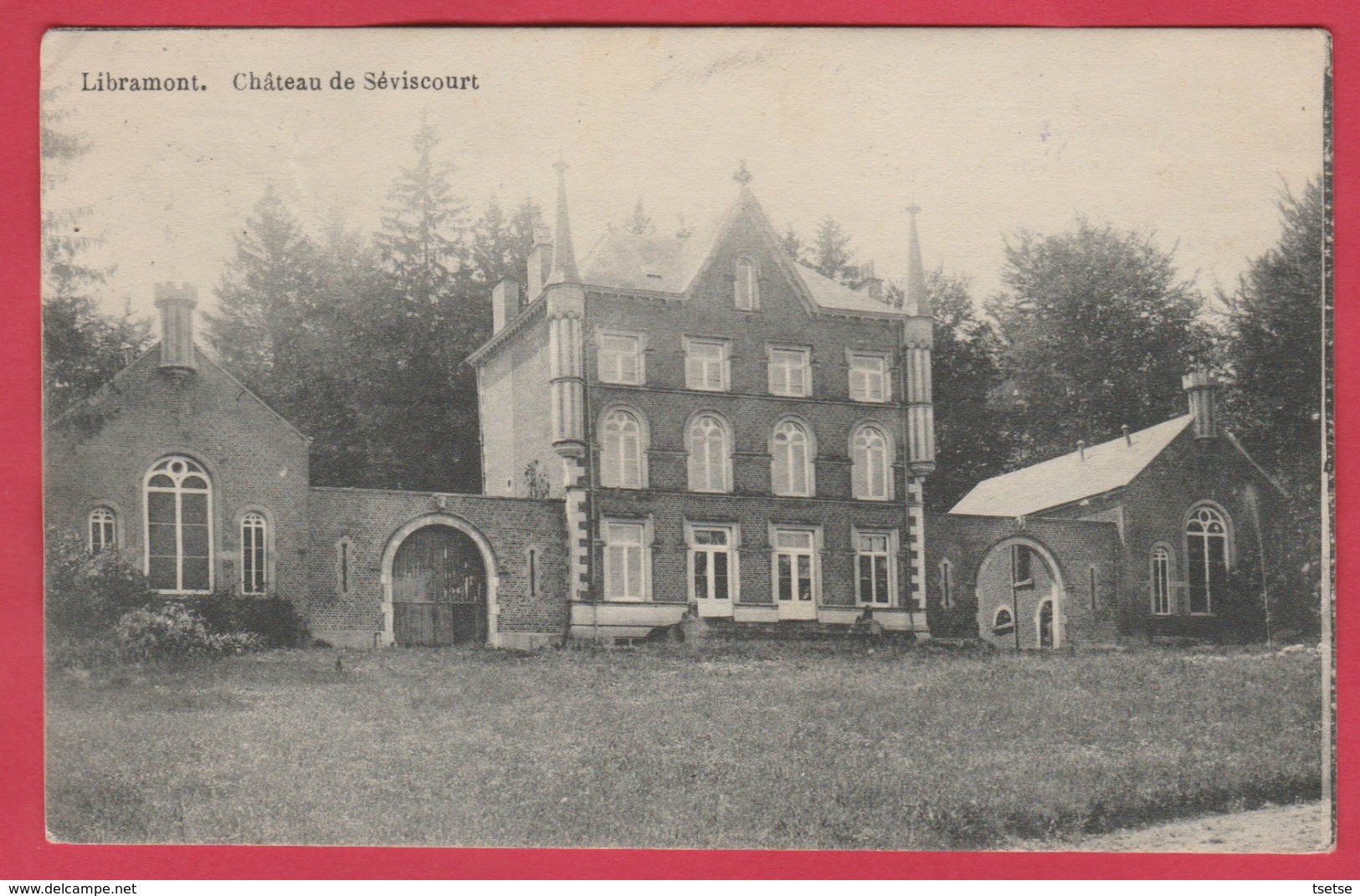 Libramont - Château De Sévicourt -1913  ( Voir Verso ) - Libramont-Chevigny