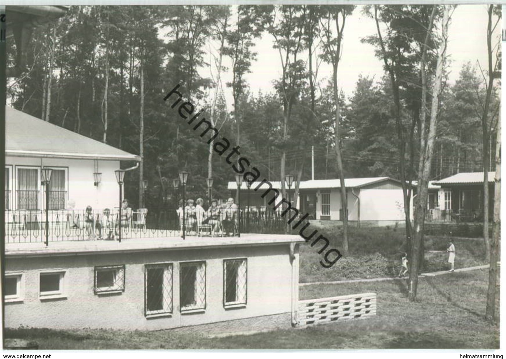 Waldsieversdorf - Erholungs- Und Schulungszentrum Des AHB Intermed - Gaststätte - Foto-Ansichtskarte - Buckow