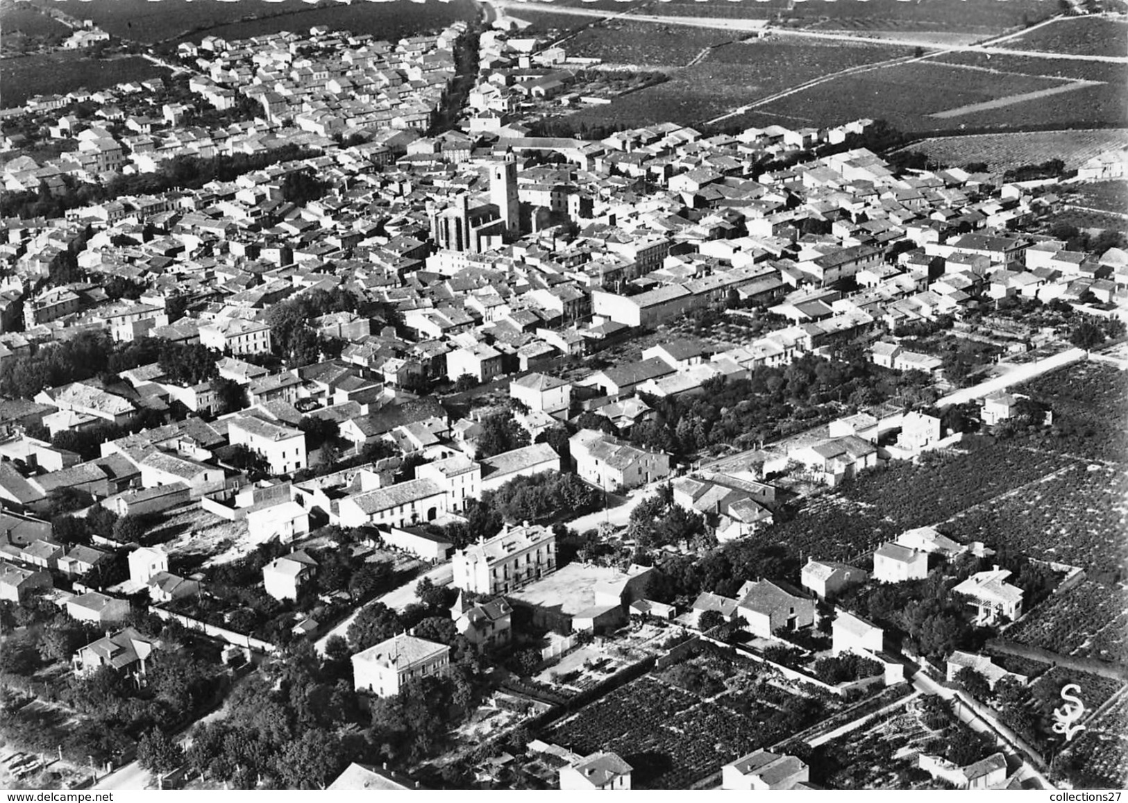 11-LEZIGNAN-CORBIERES- VUE GENERALE AERIENNE - Autres & Non Classés