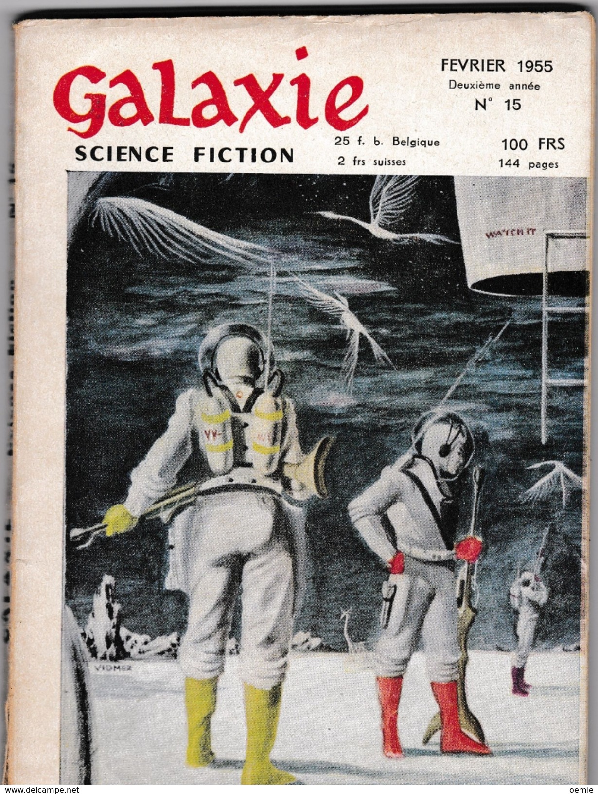 GALAXIE  °°°° N° 15  FEVRIER 1955 - Sonstige & Ohne Zuordnung