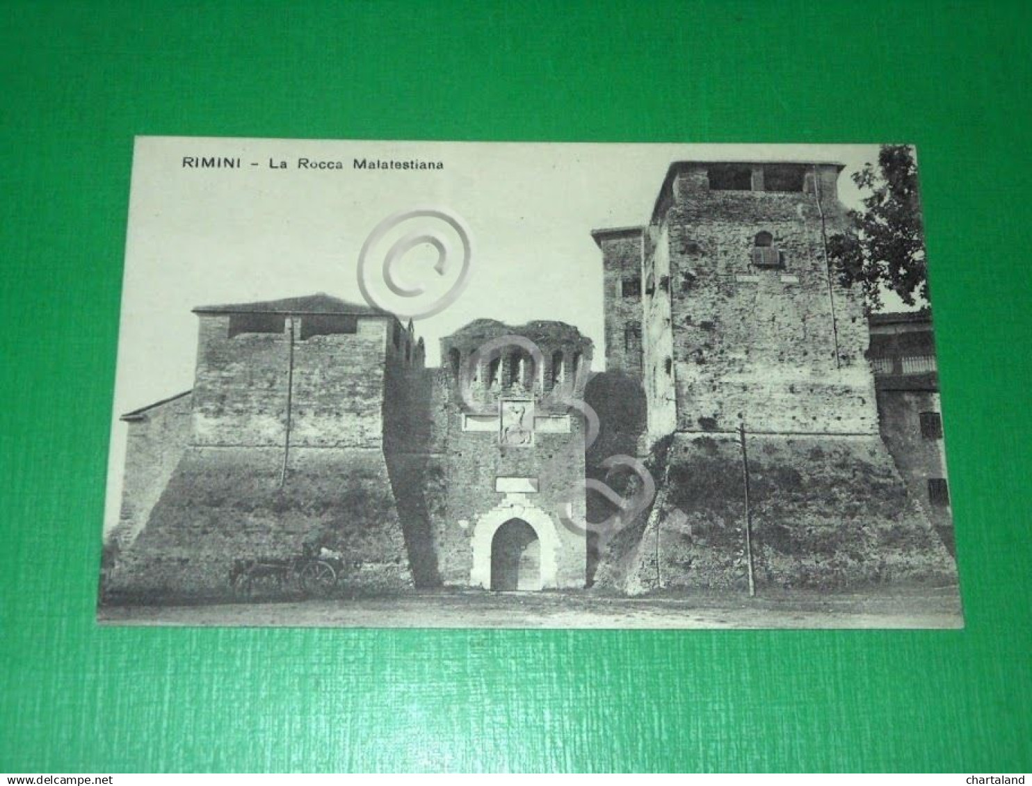 Cartolina Rimini - La Rocca Malatestiana 1920 Ca - Rimini