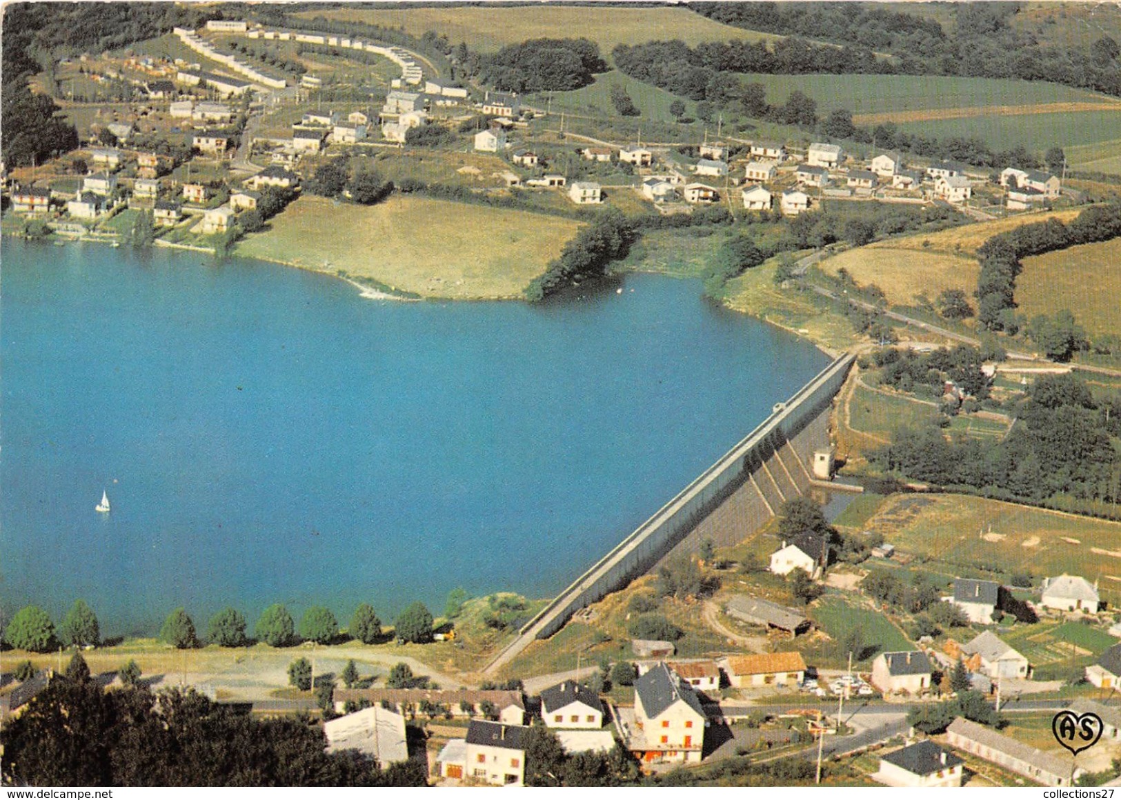 12-VILLEFRANCHE-DE-PANAT- LE BARRAGE AVEC LE VILLAGE DES ARMEE ET CITE DU BRUEL - Villefranche De Rouergue