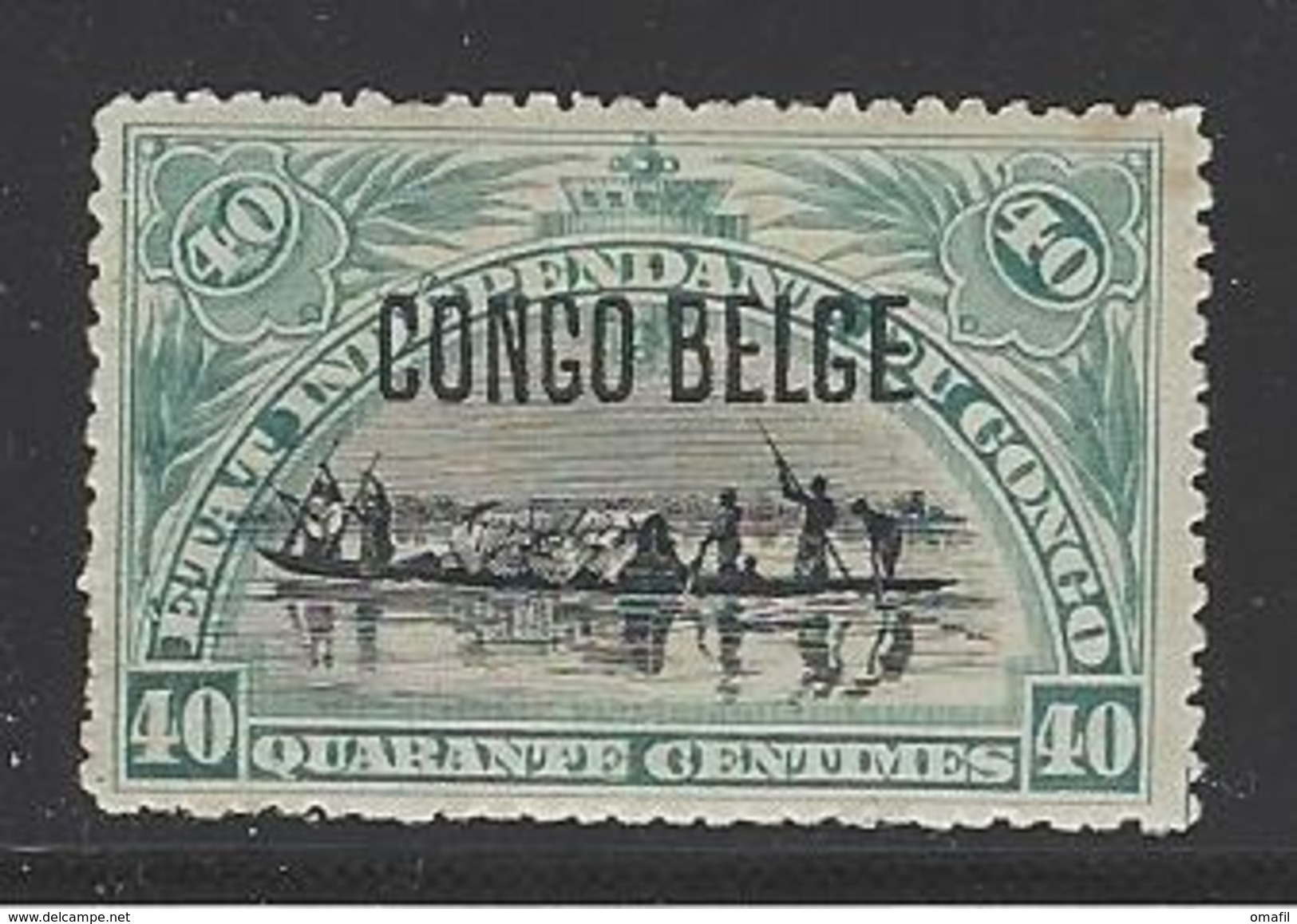 Congo Nr 44 Met Typo 1 Opdruk   - Verschoven Naar Onder - Unused Stamps