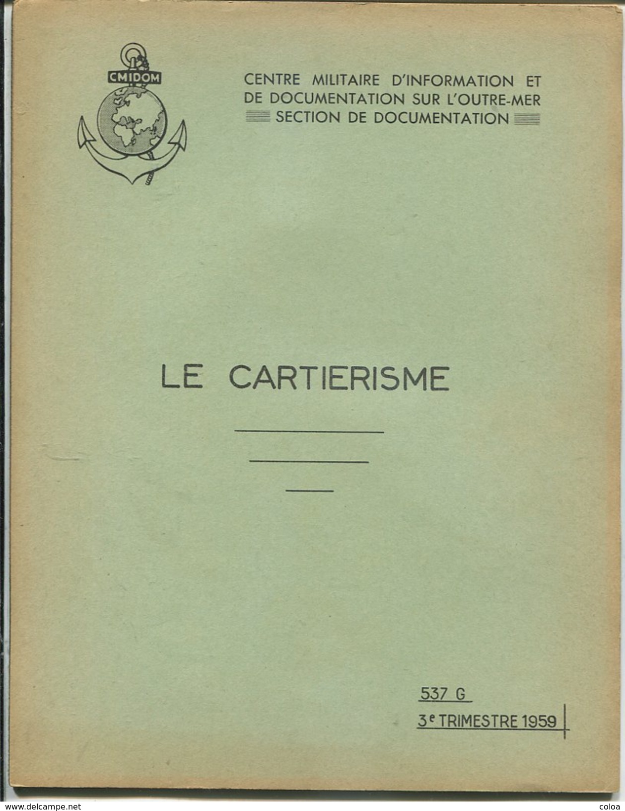 Afrique Noire Raymond Cartier 1959 - Histoire