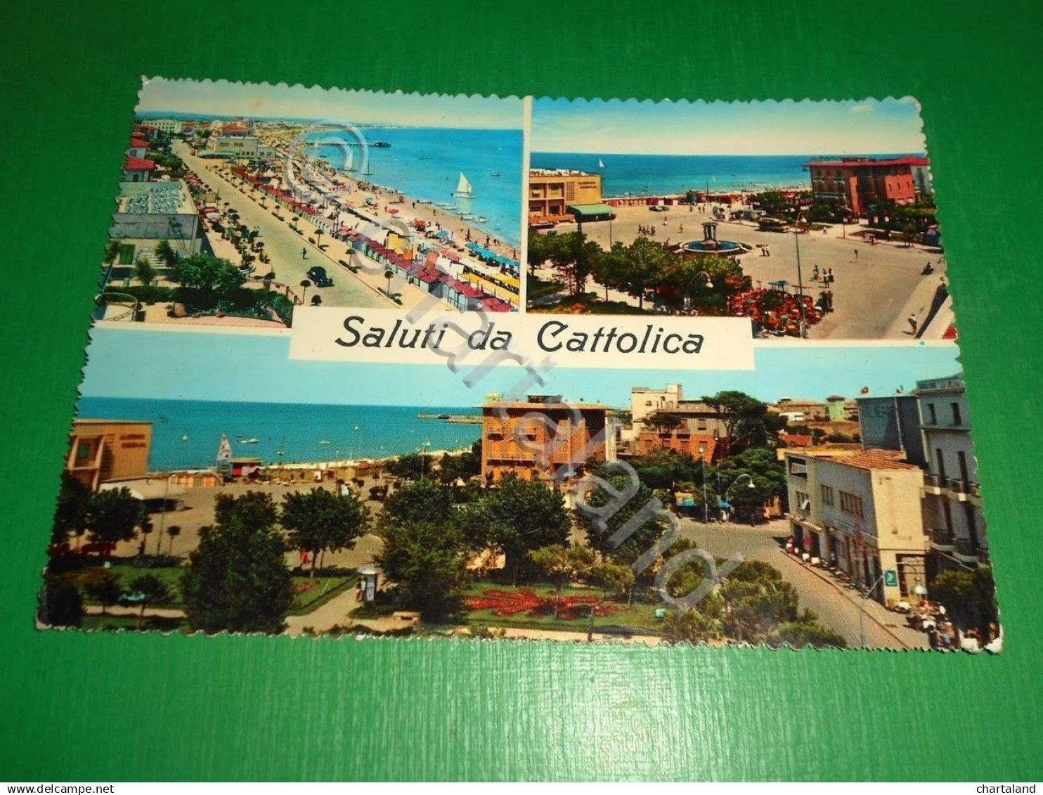 Cartolina Saluti Da Cattolica - Vedute Diverse 1962. - Rimini