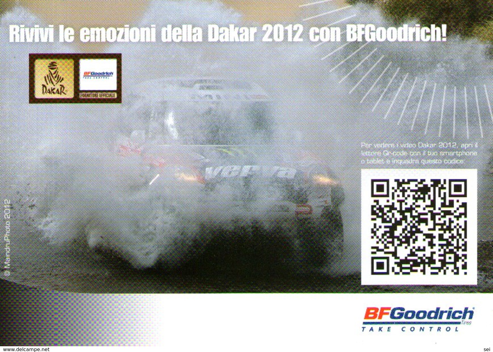 B 814 - Trasporti, Sport, Automobili, Automobilismo, Promocard, Dakar, BFGoodrich - Voitures De Tourisme