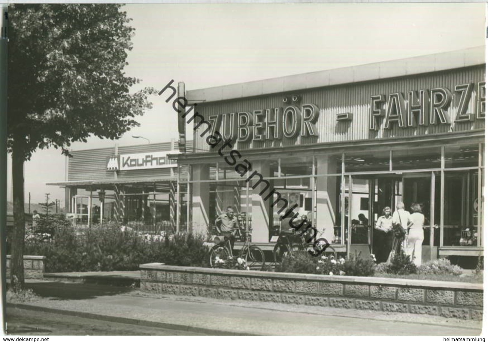 Fürstenwalde - IFA-Pavillon - Ehrenfried-Jopp-Straße - Foto-Ansichtskarte - Fuerstenwalde