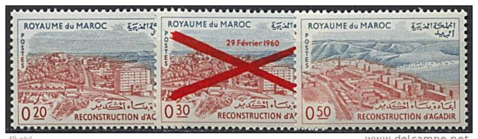 Maroc, N° 464 à N° 466** Y Et T - Morocco (1956-...)