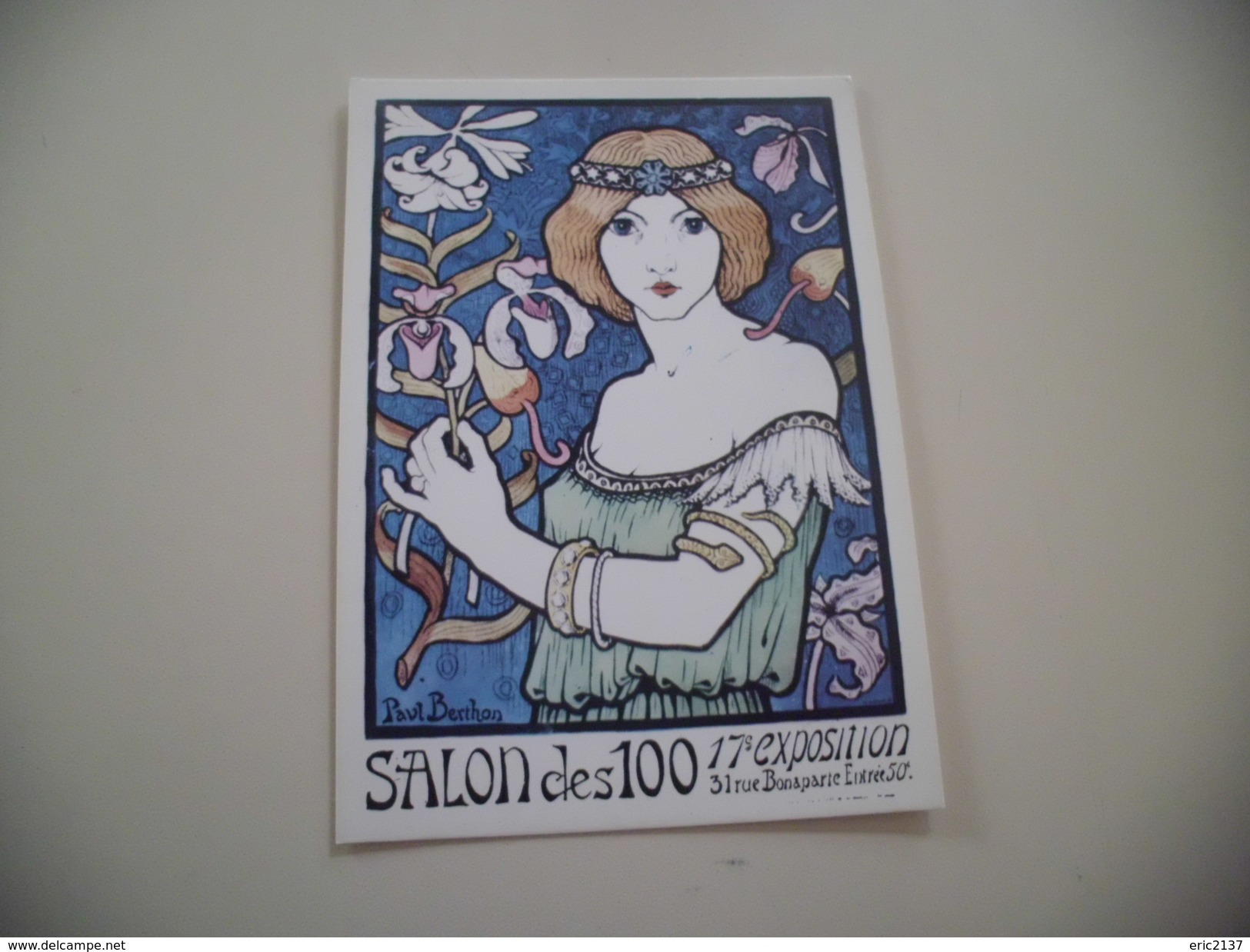 SALON DES 100 ..17E EXPOSITION - Berthon