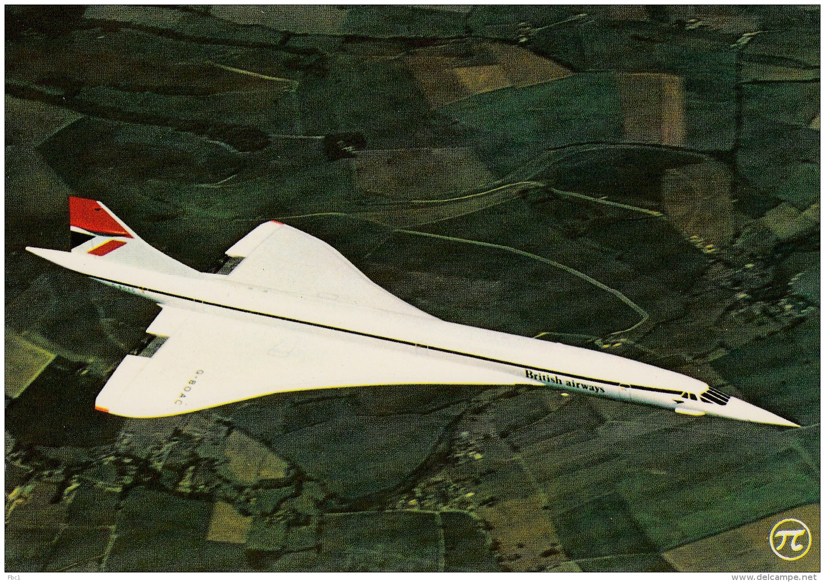 CPM - Aviation - Concorde  - British Airways - 1946-....: Moderne