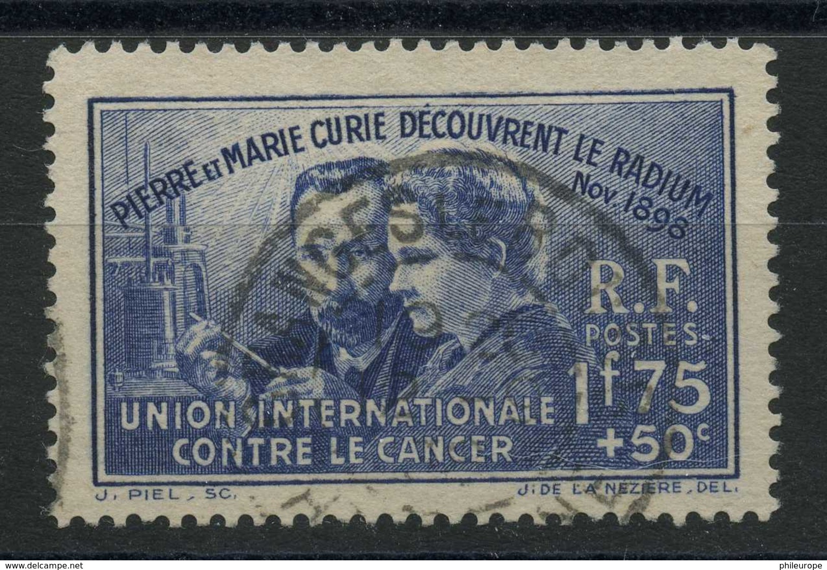 France (1938) N 402 (o) - Oblitérés