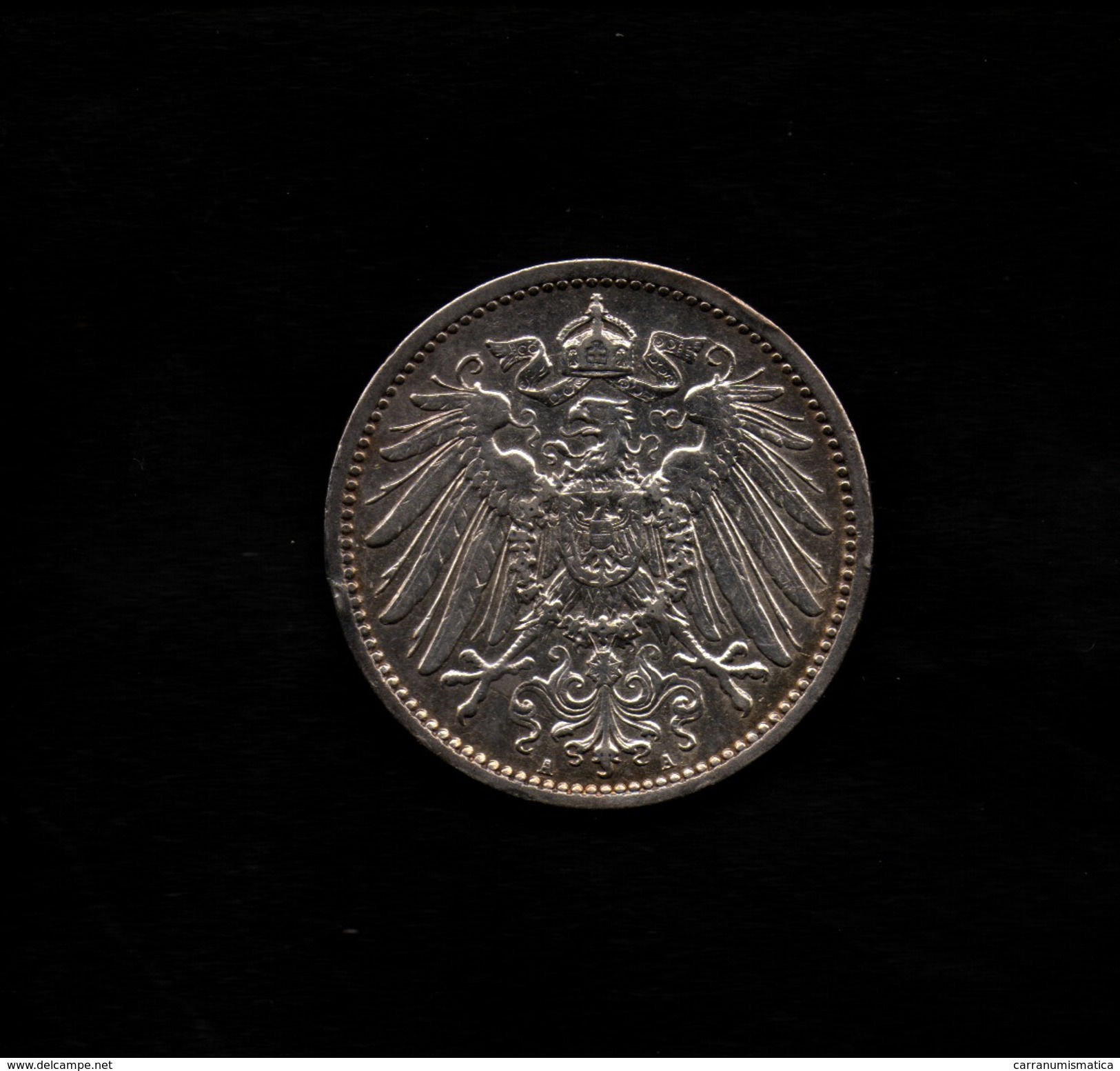 GERMANIA 1 MARK 1914 AG SILVER - 1 Mark