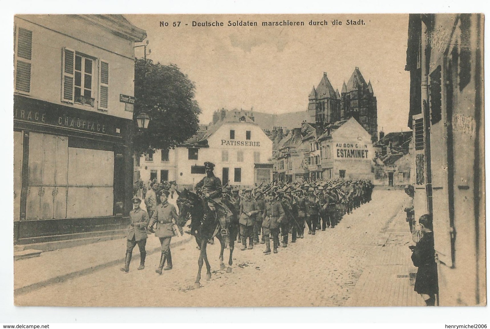 60 Oise - Noyon  -occupation 7 E Armée Allemande - Noyon