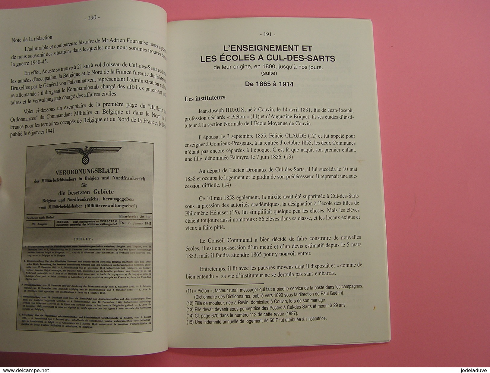 AU PAYS DES RIEZES & DES SARTS N° 163 Régionalisme Couvin Eau Noire Canalisation Guerre Aouste Liart Cul Des Sarts Ecole