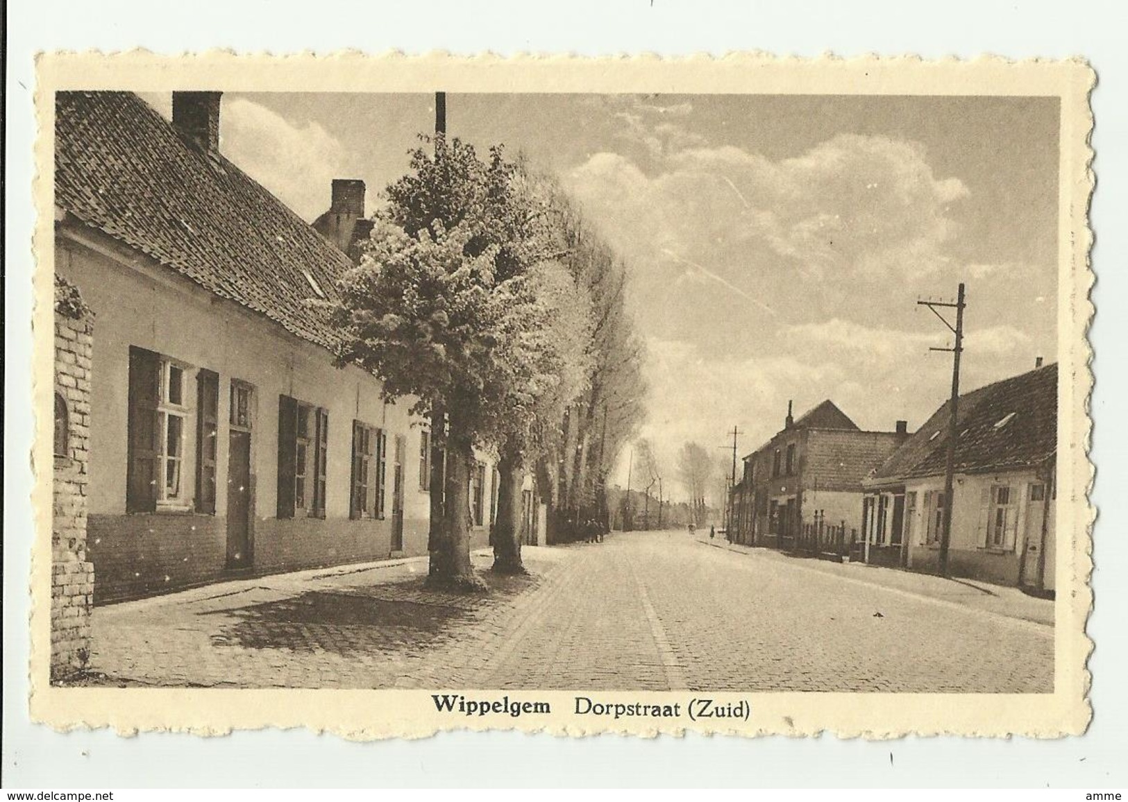 Wippelgem    *  Dorpstraat (Zuid) - Evergem