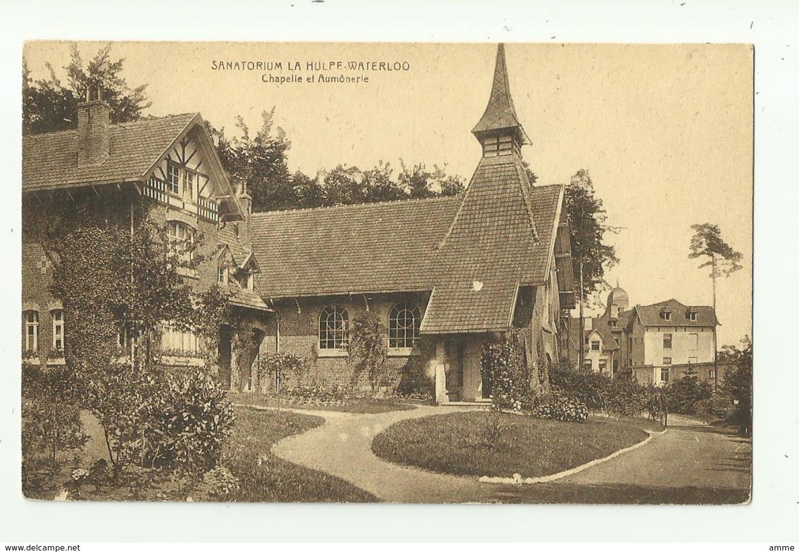 Waterloo   *  Sanatorium La Hulpe - Waterloo  - Chapelle Et Aumônerie - Waterloo