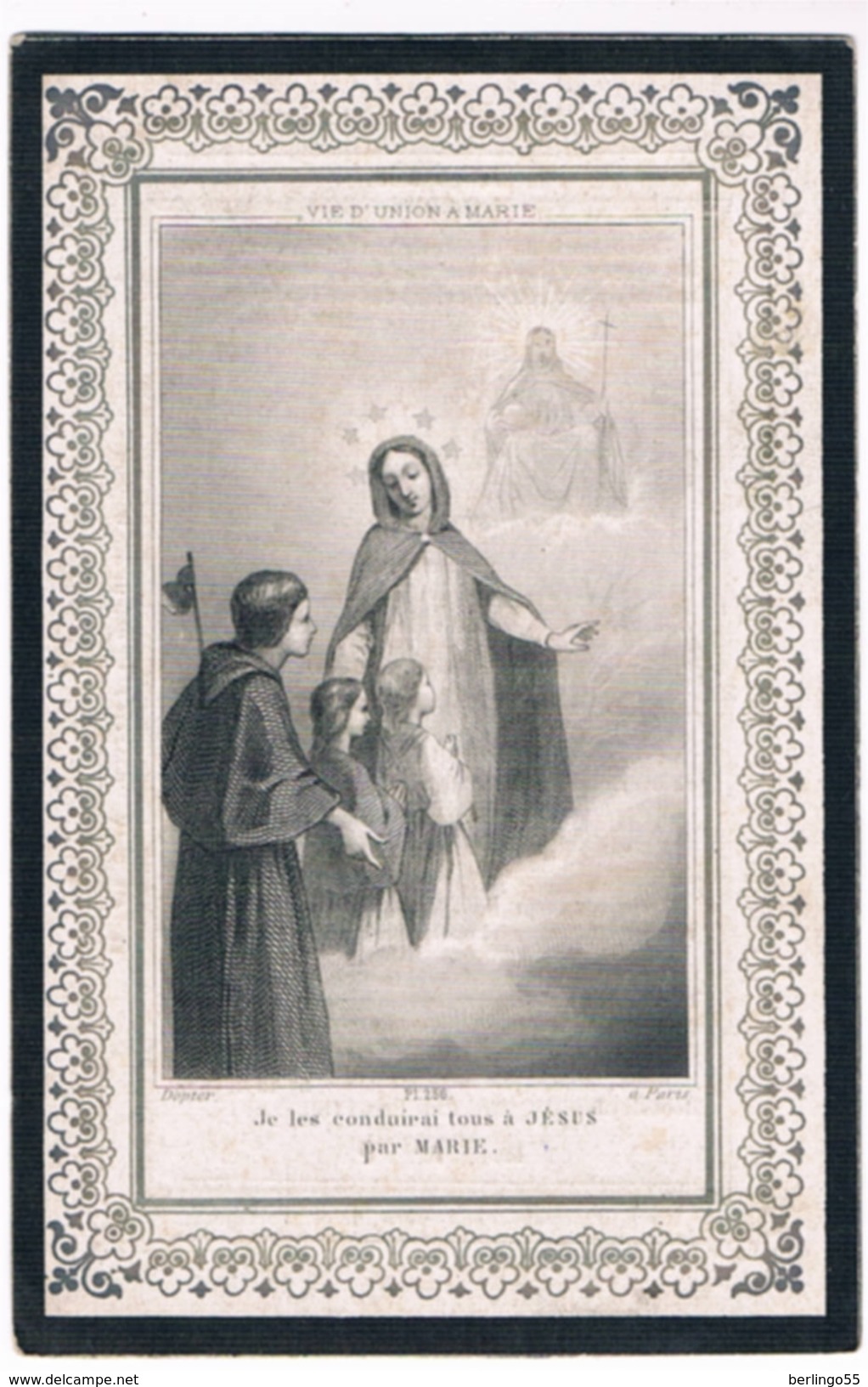 Dp. Van De Velde Seraphinus. Wed. Van Hecke Isabella. ° Melle 1771 &dagger; Bottelaere 1861  (2 Scan's) - Religion & Esotérisme