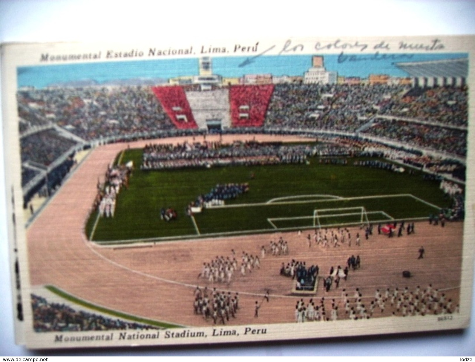 Peru Lima Stadion Stadium Monumental Estadio Nacional - Singapour