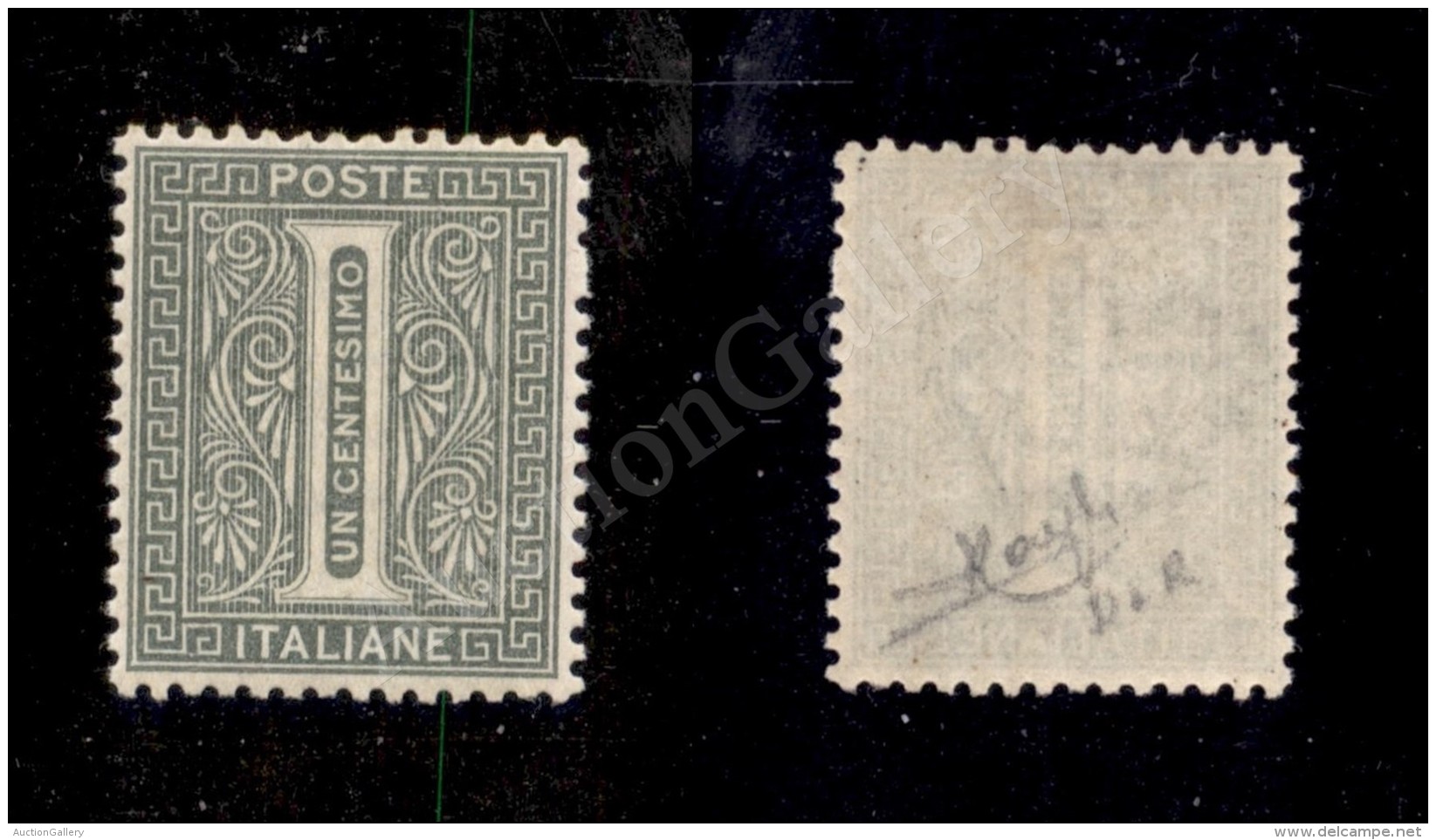 1863 - 1 Cent De La Rue (L14) Nuovo Con Gomma - Invisibile Traccia Di Linguella - Centratura Perfetta - Splendido -... - Autres & Non Classés