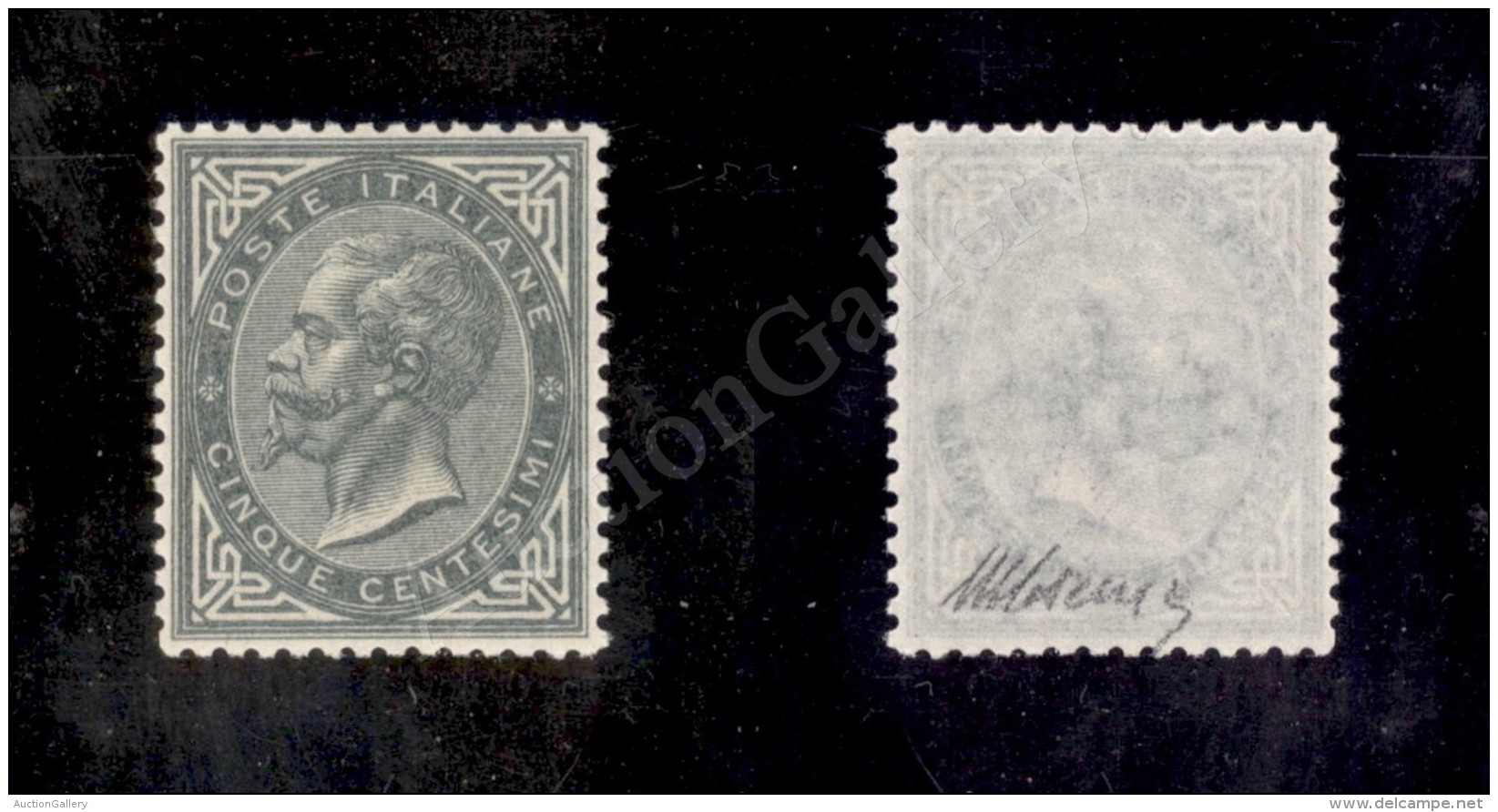 1866 - 5 Cent Torino (16) Nuovo Con Gomma Integra - Centratura Perfetta - Splendido E Raro In Queste Condizioni -... - Autres & Non Classés