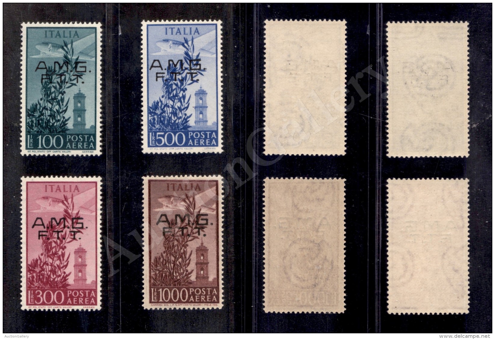 1948 - Posta Aerea (13/16) - Serie Completa - 4 Valori Nuovi Con Gomma Integra (600) - Other & Unclassified