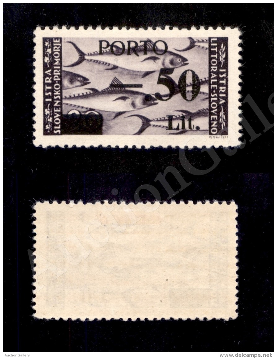 1946 - 50 Lire Su 20 (6A - Segnatasse) Nuovo Con Gomma E Traccia Di Linguella (300) - Andere & Zonder Classificatie