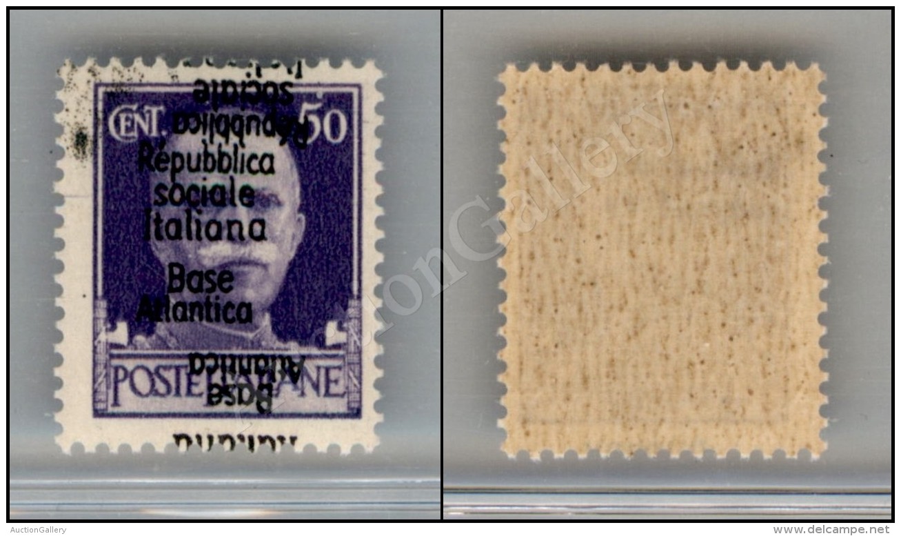 1944 - 50 Cent (29c) Con Doppia Soprastampa/una Capovolta - Nuovo Con Gomma Integra (675) - Autres & Non Classés