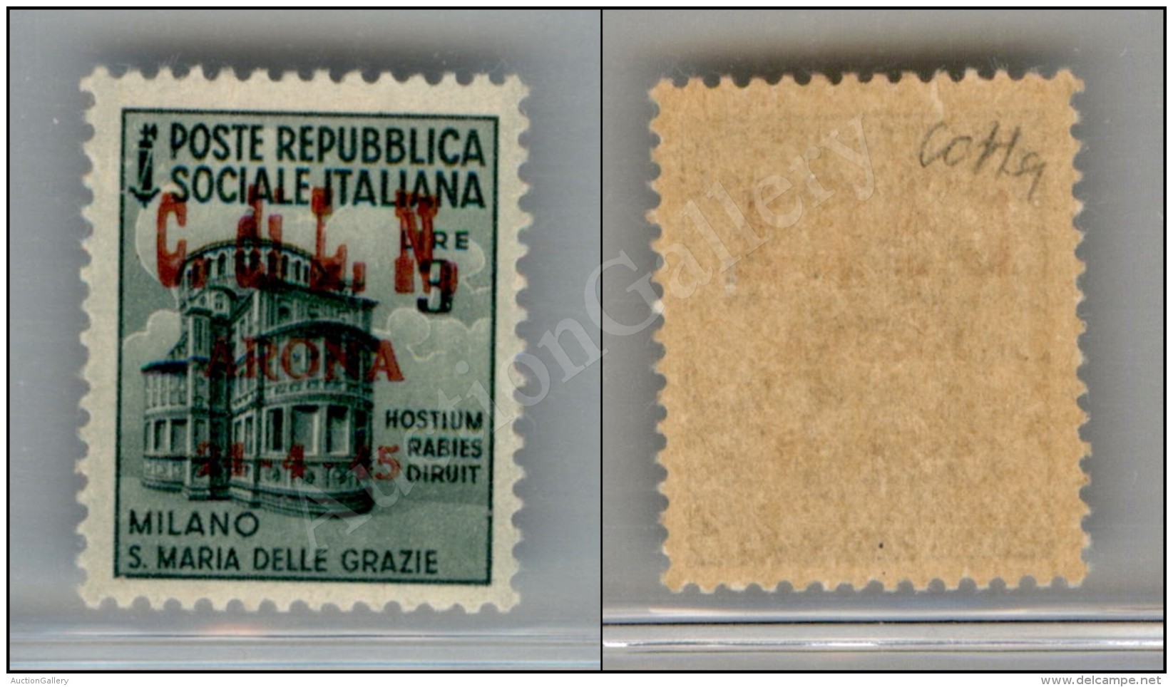 1945 - 3 Lire (23) Nuovo Con Gomma Integra - Cert. Colla (3.300) - Sonstige & Ohne Zuordnung