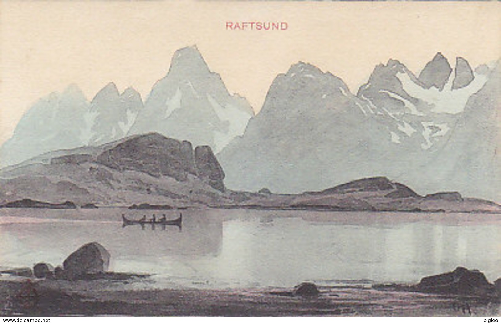 Raftsund - Animiert - Sign.     (A-41-160625) - Norvegia